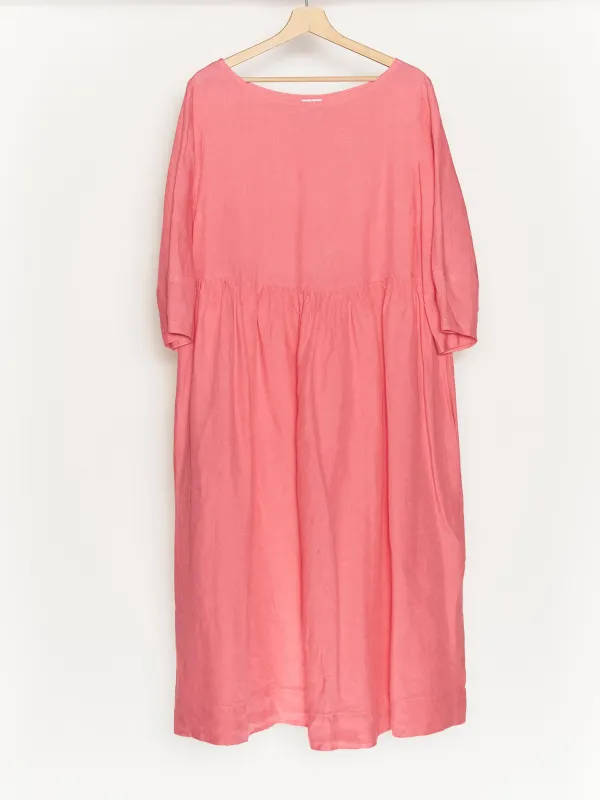 Peony Pop Smock Gaia Dress, 3/4 Sleeve sold by Son de Flor