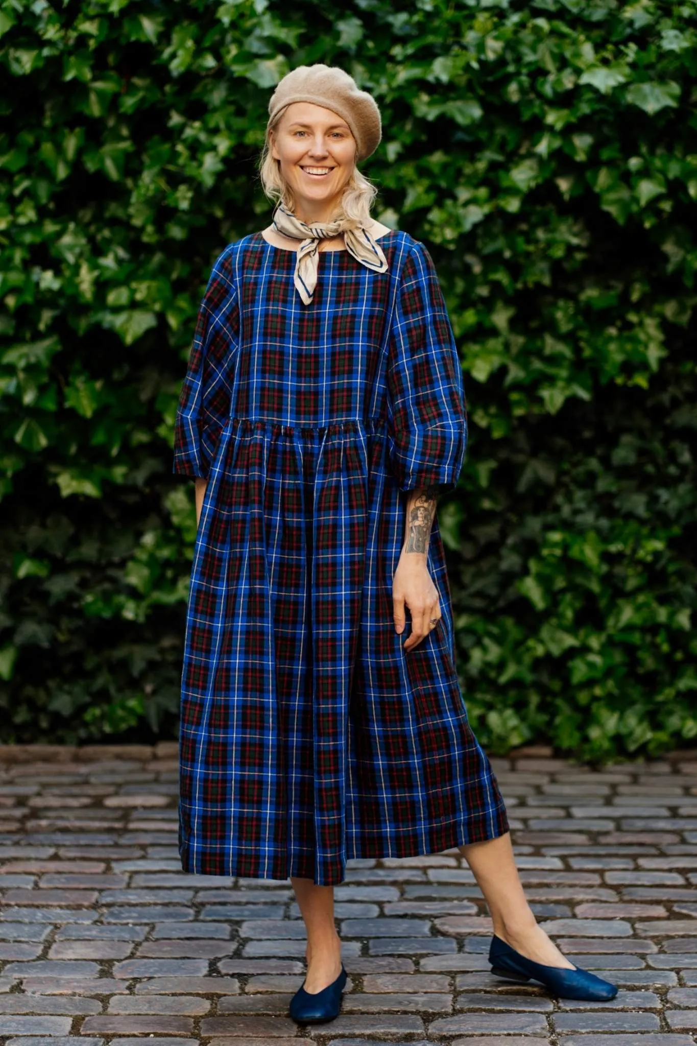 Gaia – Linen Smock Dress sold by Son de Flor