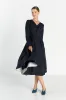 Diane – V-Neck Linen Midi Dress sold by Son de Flor