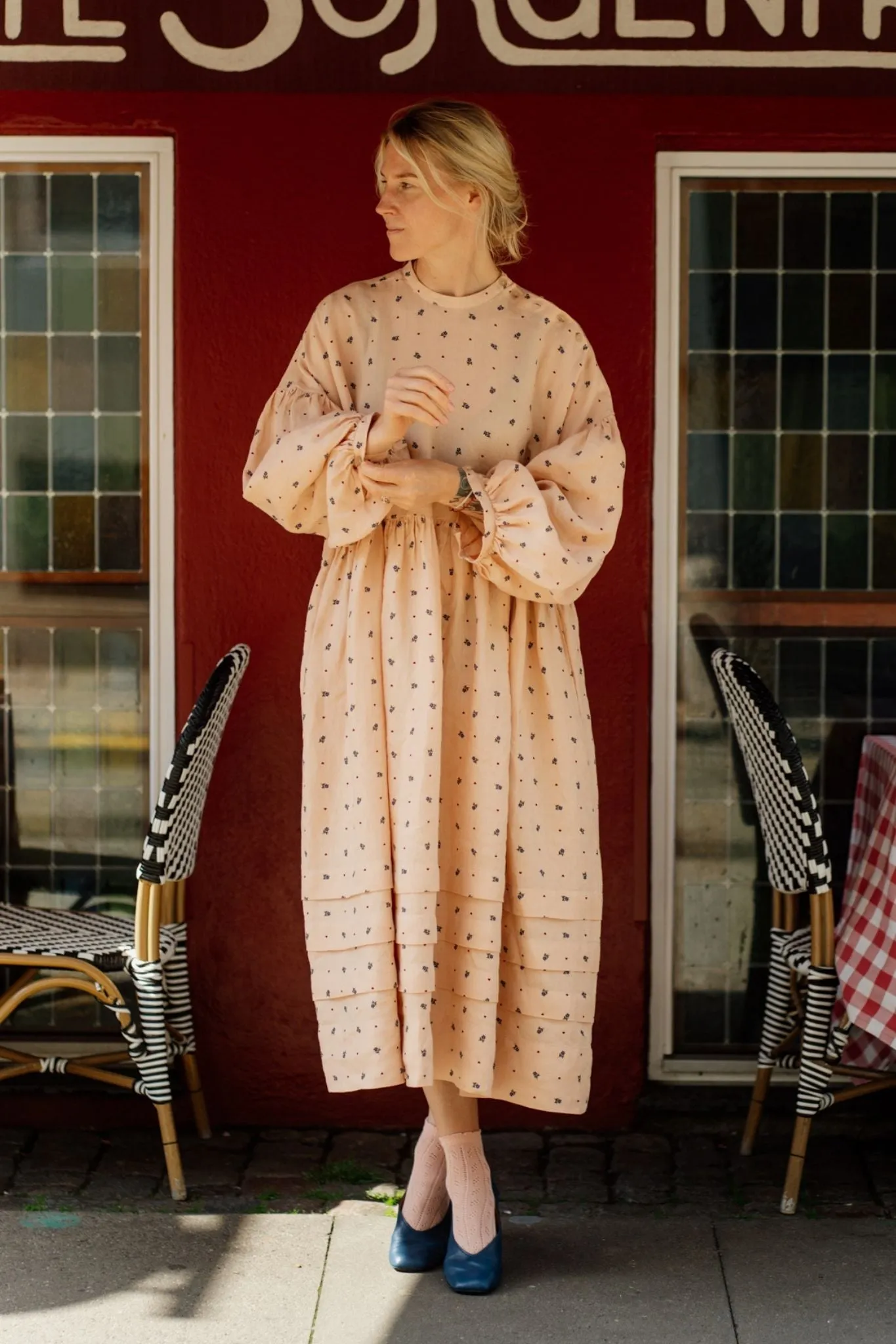 Gale – Oversized Linen Dress sold by Son de Flor