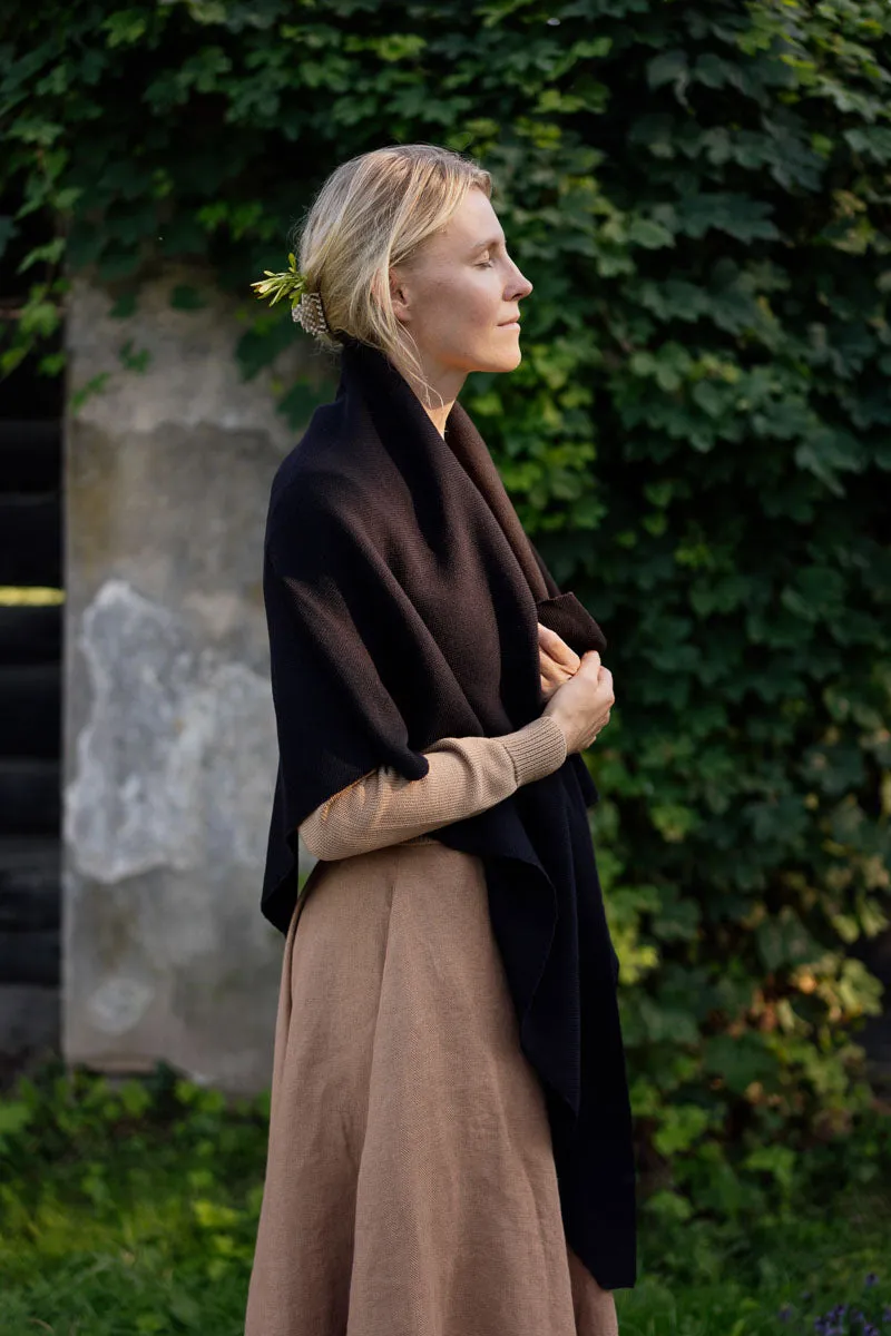 Elaine – Soft Triangular Scarf in Merino Wool sold by Son de Flor product image thumbnail 2