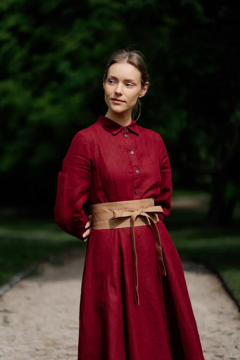 Ribbon – Adjustable Linen Waist Wraps sold by Son de Flor product image thumbnail 2