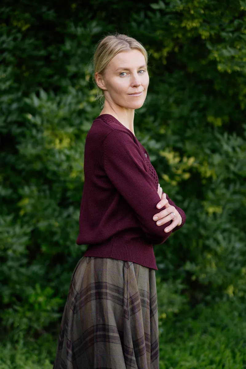 Elaine – Merino Wool Cardigan sold by Son de Flor product image thumbnail 3