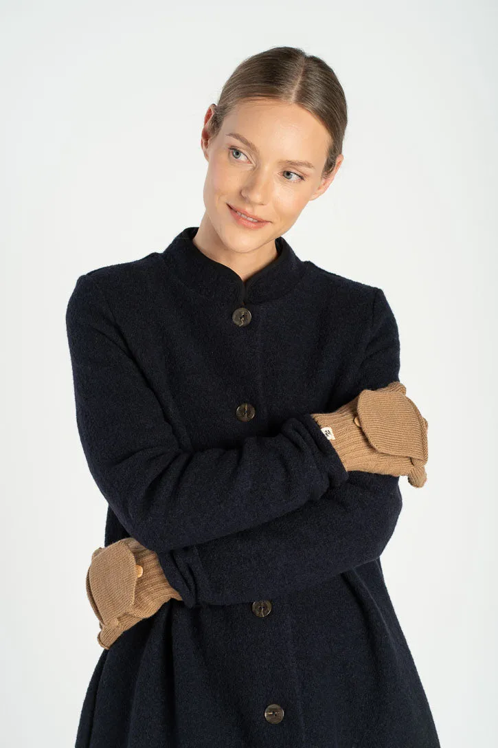 Fingerless Mittens – Merino Wool with Finger Cover sold by Son de Flor product image thumbnail 2