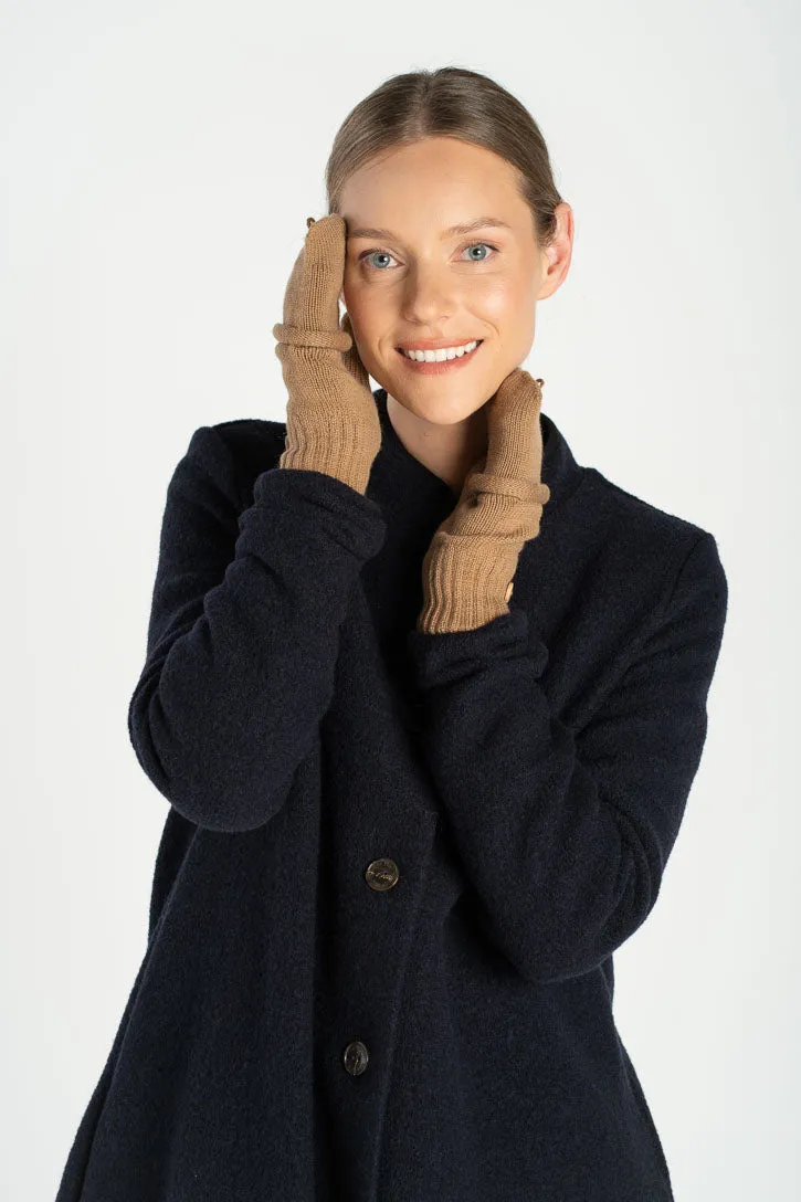 Fingerless Mittens – Merino Wool with Finger Cover sold by Son de Flor product image thumbnail 3