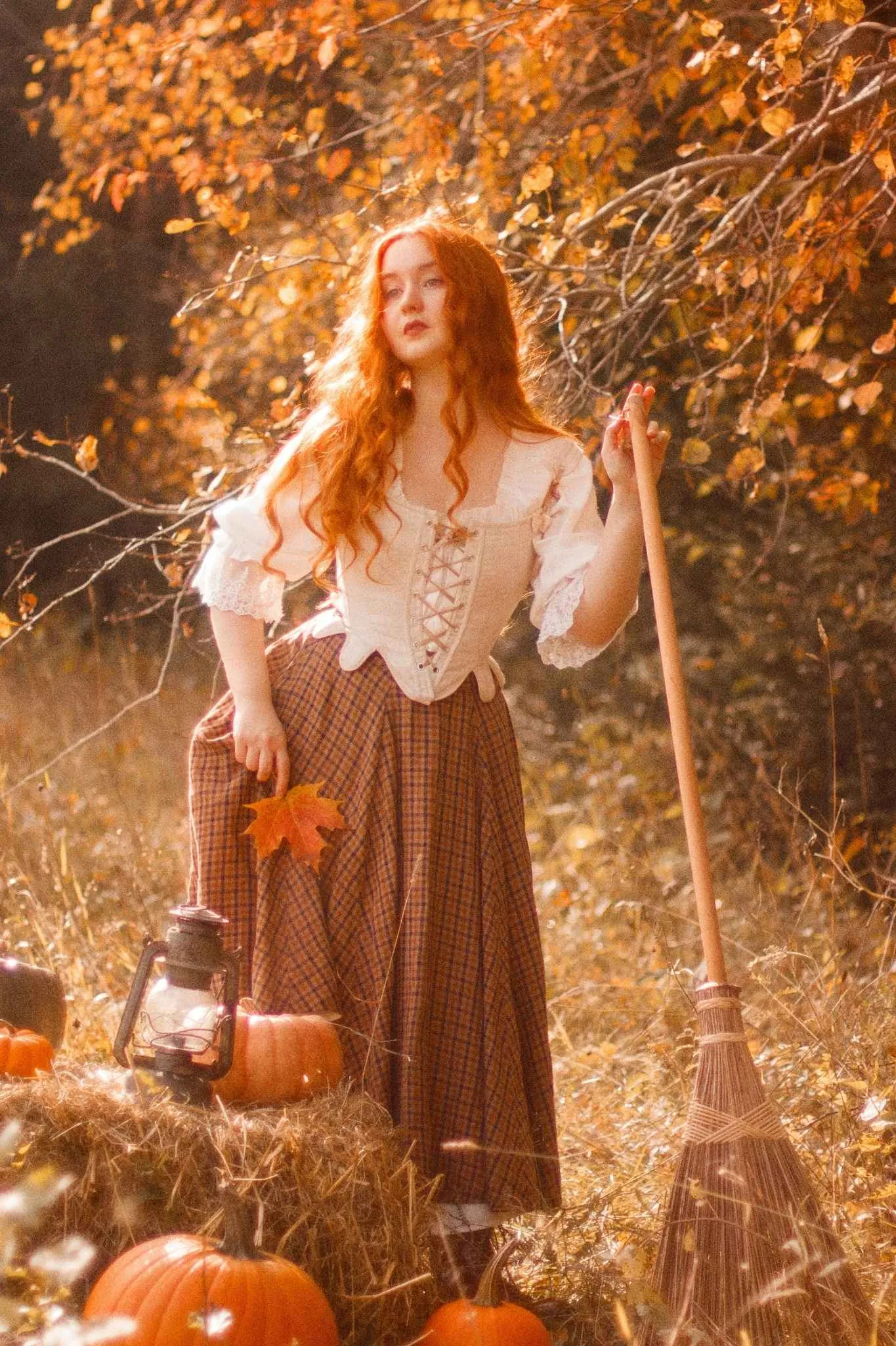 Classic Skirt, Brown Tartan sold by Son de Flor