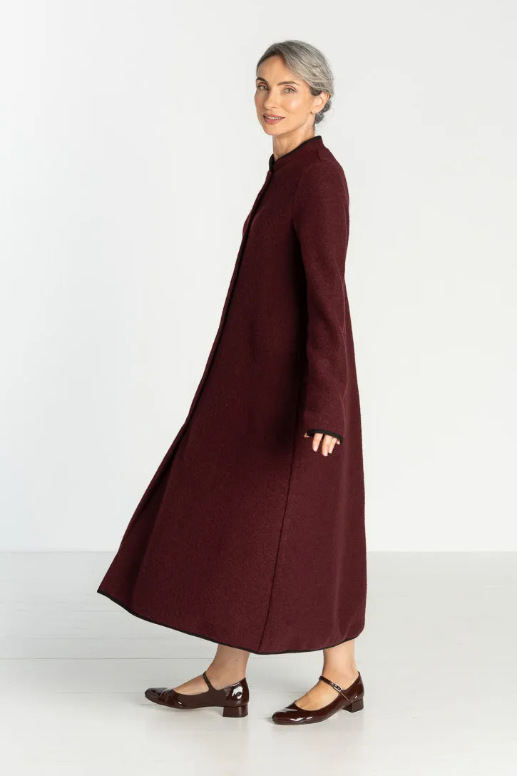 Classic – Virgin Wool Coat with Thumbhole Sleeves sold by Son de Flor product image thumbnail 3