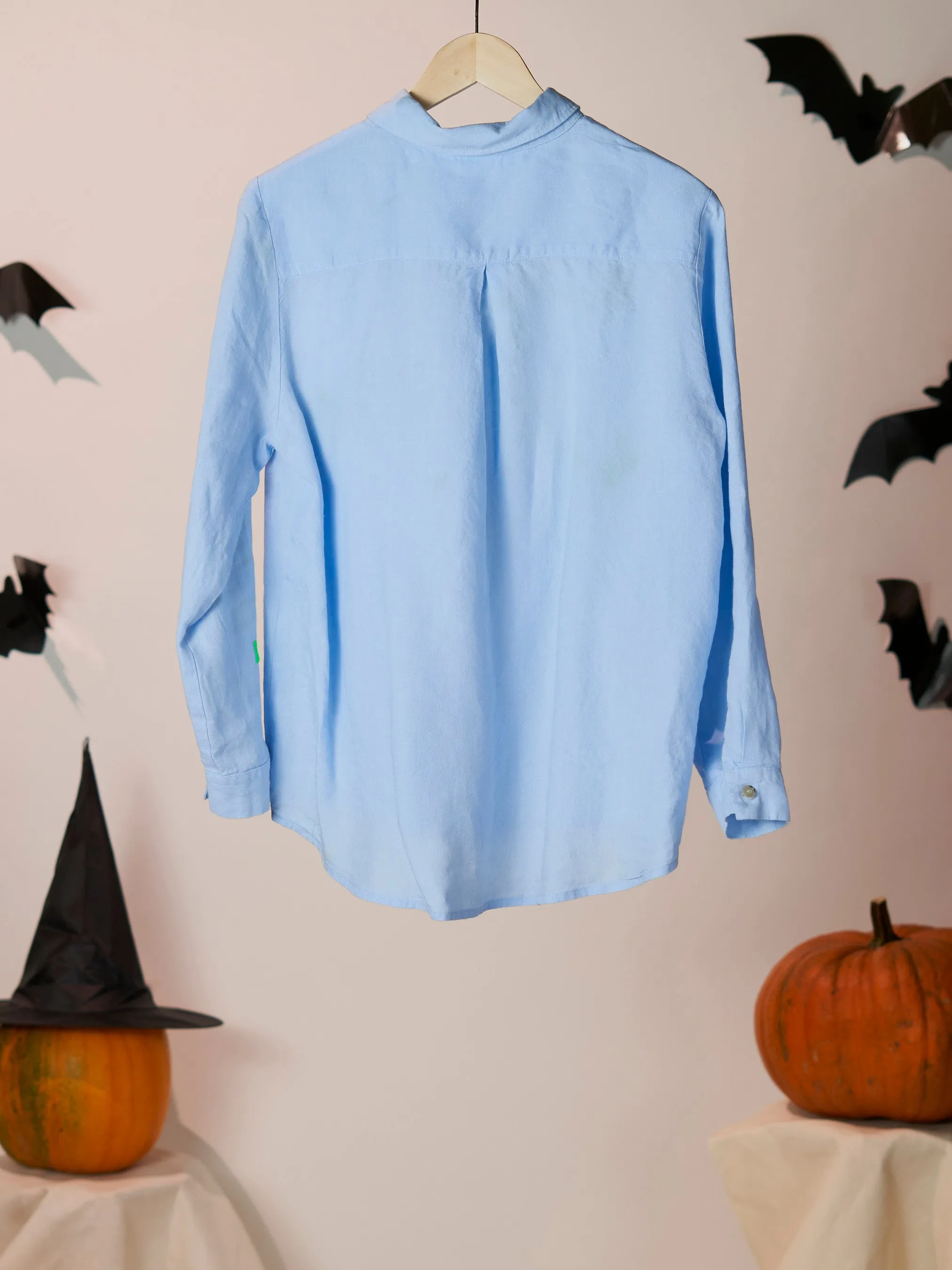 Skye Blue, Ona Shirt, Long Sleeve sold by Son de Flor product image thumbnail 2