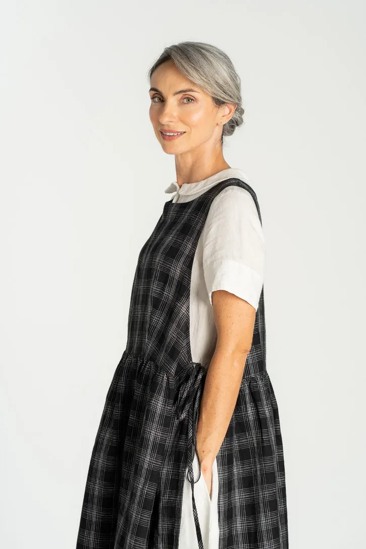 Ivy – Adjustable Tie Linen Dress sold by Son de Flor product image thumbnail 3