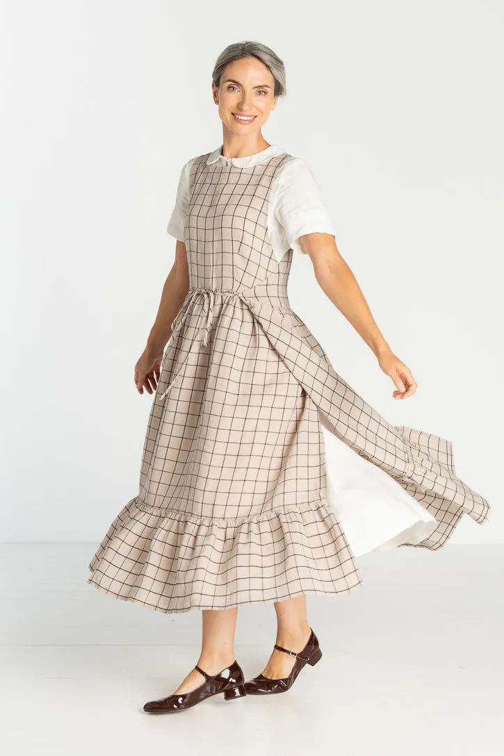 Ivy – Adjustable Tie Linen Dress sold by Son de Flor product image thumbnail 2