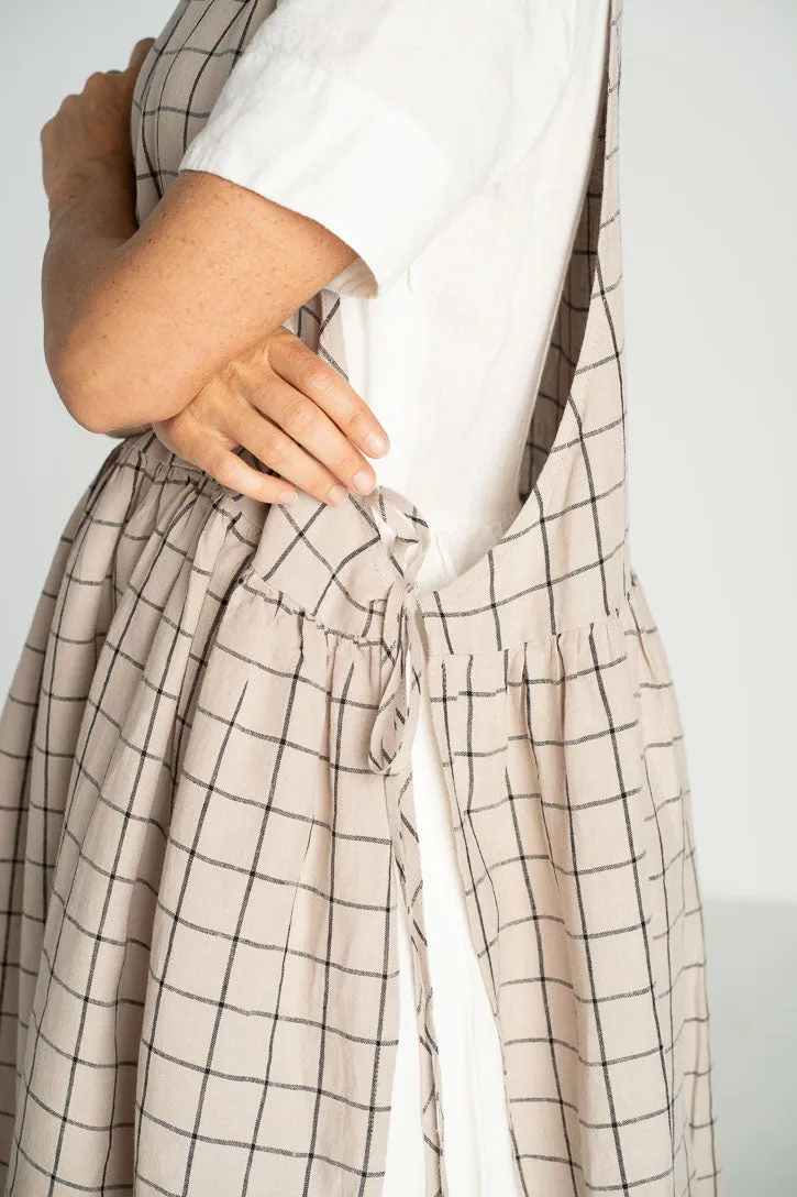 Ivy – Adjustable Tie Linen Dress sold by Son de Flor product image thumbnail 5