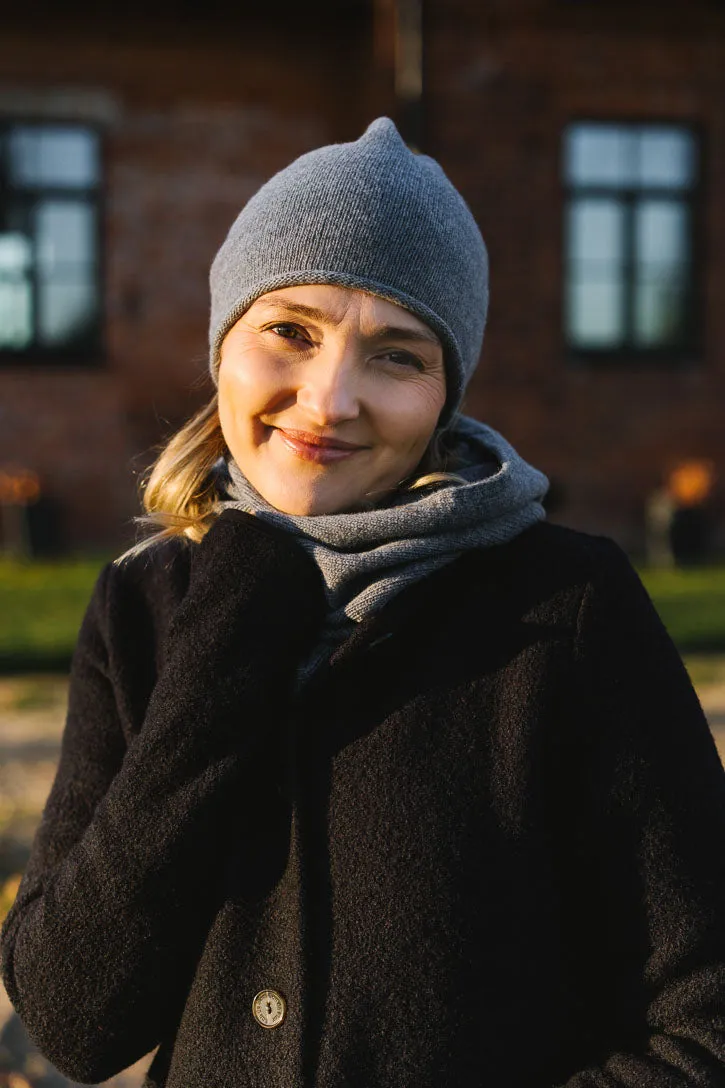 Junko – Merino Wool & Cashmere Shawl and Hat Gift Set sold by Son de Flor product image thumbnail 2