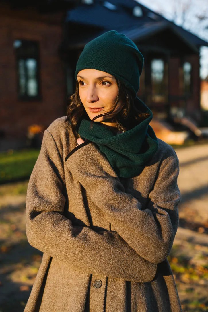 Junko – Merino Wool & Cashmere Shawl and Hat Gift Set sold by Son de Flor product image thumbnail 2