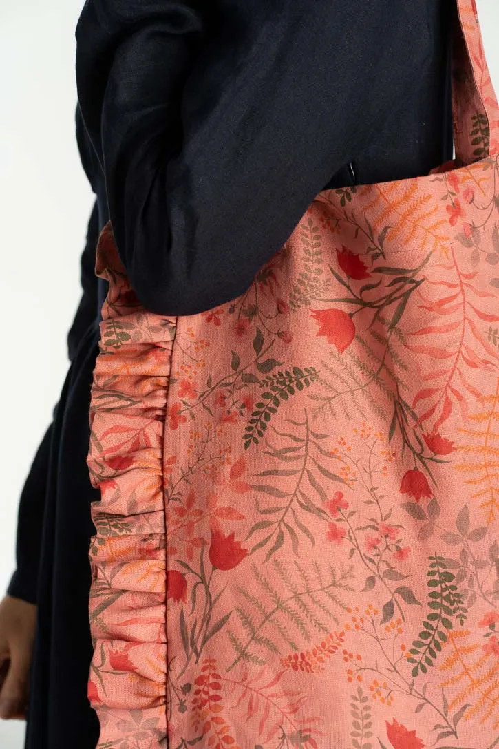 Ruffle Tote Bag sold by Son de Flor product image thumbnail 3