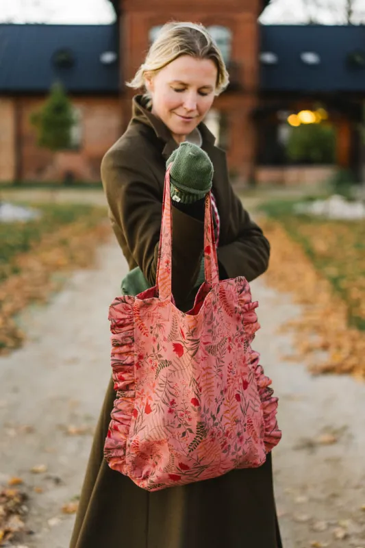 Ruffle Tote Bag sold by Son de Flor