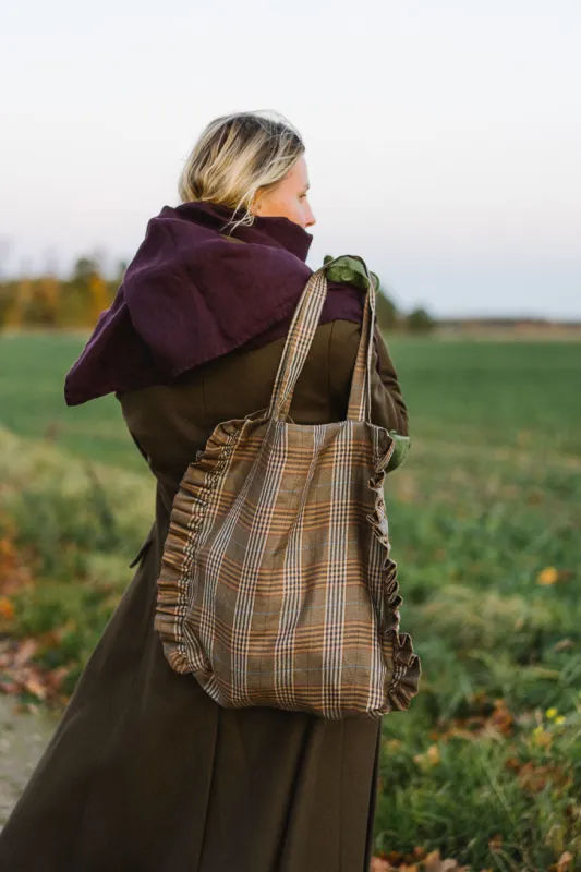 Ruffle Tote Bag sold by Son de Flor