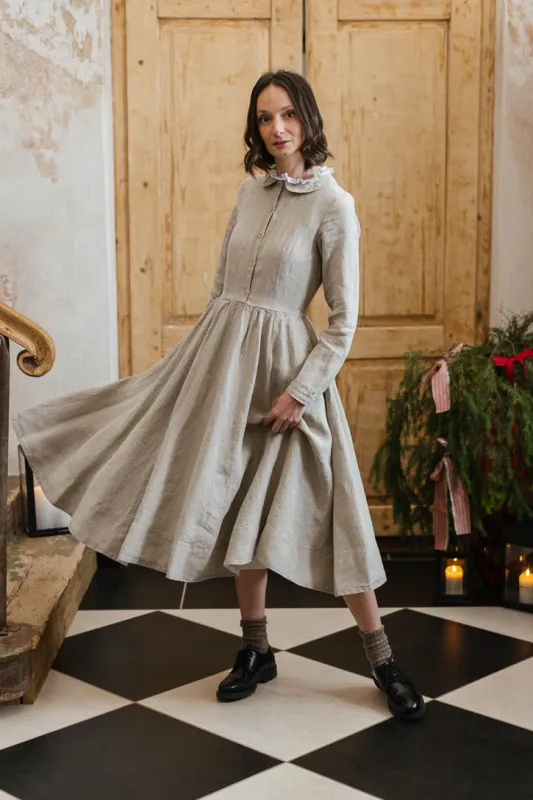 Classic Dress, Long Sleeve sold by Son de Flor