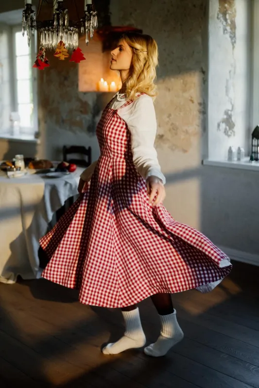 Pinafore Dress, Sleeveless sold by Son de Flor