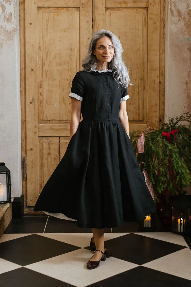 Classic Dress, Short Sleeve sold by Son de Flor