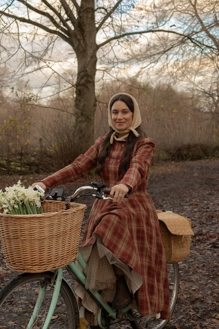 March – Linen Coat with Ruffled Mandarin Collar sold by Son de Flor