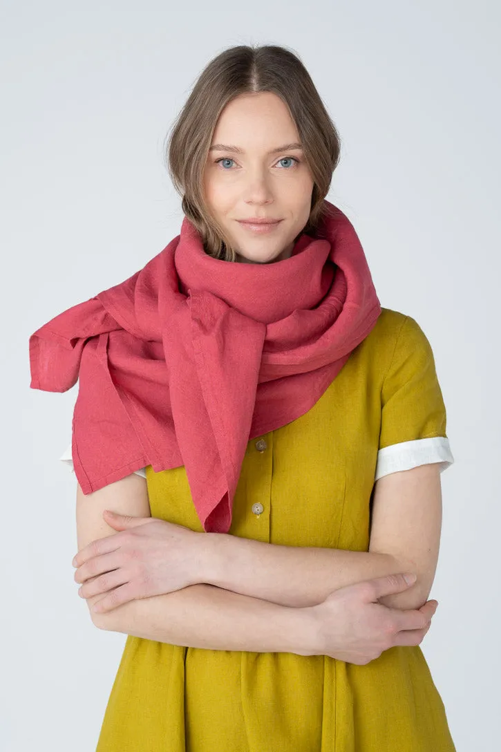 Palisandra – Linen Square Scarf sold by Son de Flor product image thumbnail 4