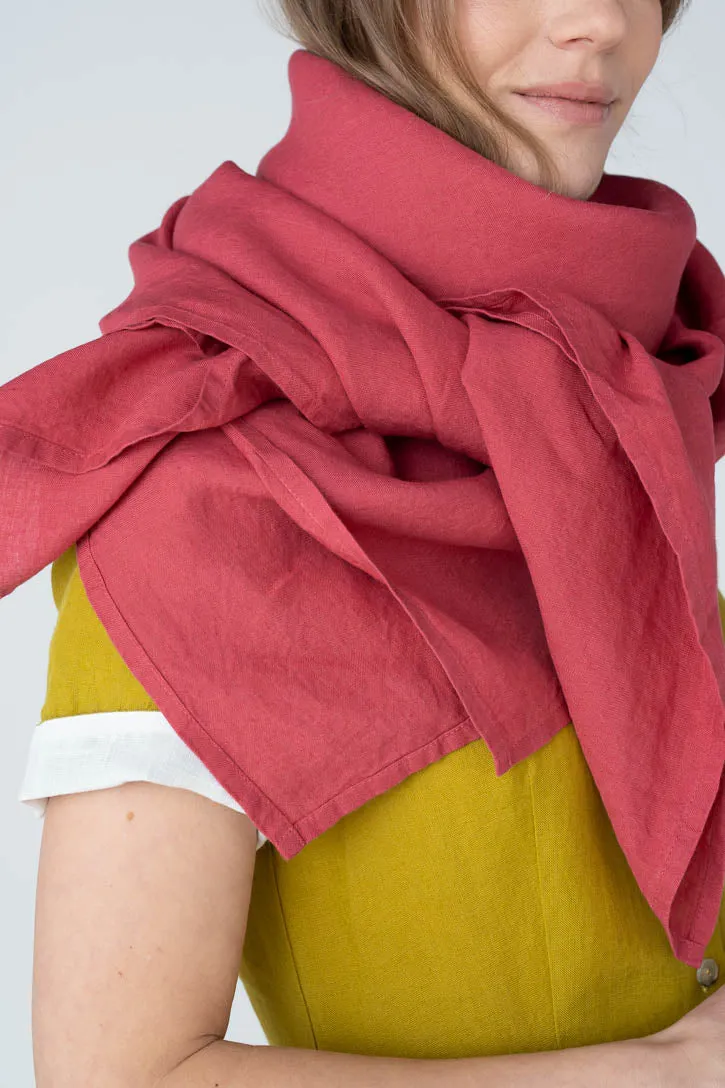 Palisandra – Linen Square Scarf sold by Son de Flor product image thumbnail 3