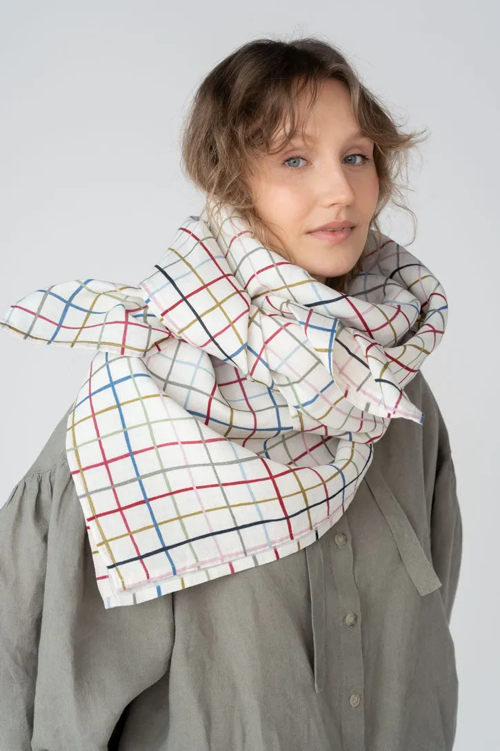 Palisandra – Linen Square Scarf sold by Son de Flor product image thumbnail 4