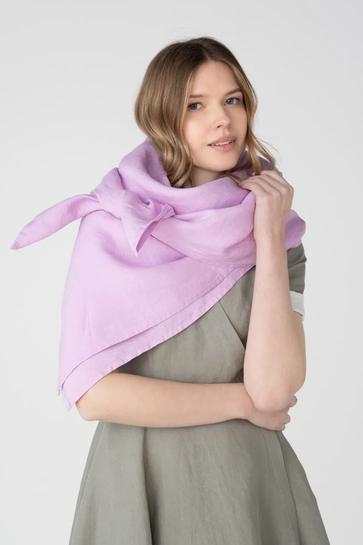 Palisandra – Linen Square Scarf sold by Son de Flor product image thumbnail 3