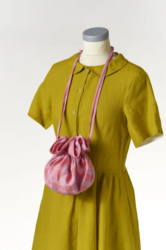 Flower Bag, Pink Gingham made by Son de Flor
