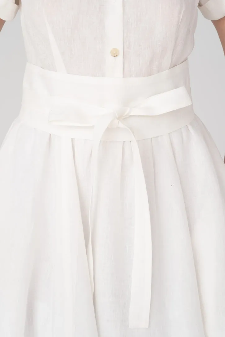 Ribbon – Adjustable Linen Waist Wrap sold by Son de Flor product image thumbnail 3
