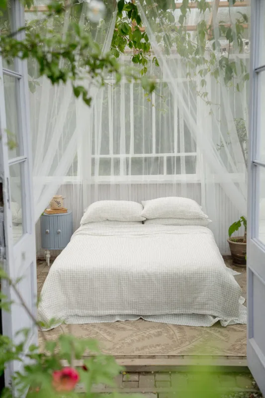 Linen Duvet Cover Set (3 pcs) made by Son de Flor