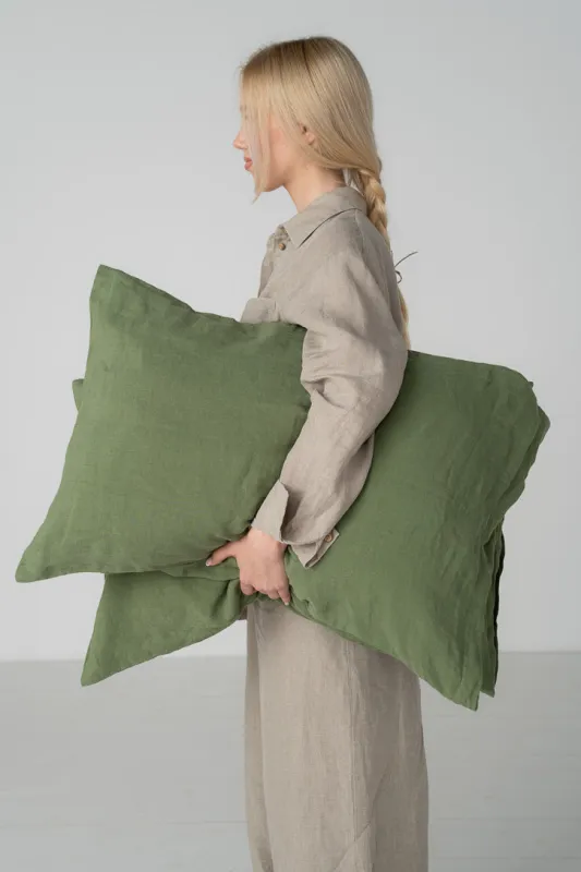 Linen Pillowcase, Set of 2 made by Son de Flor