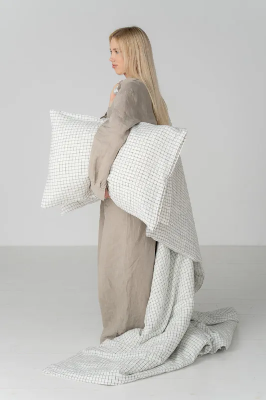 Linen Duvet Cover Set (2 pcs) made by Son de Flor