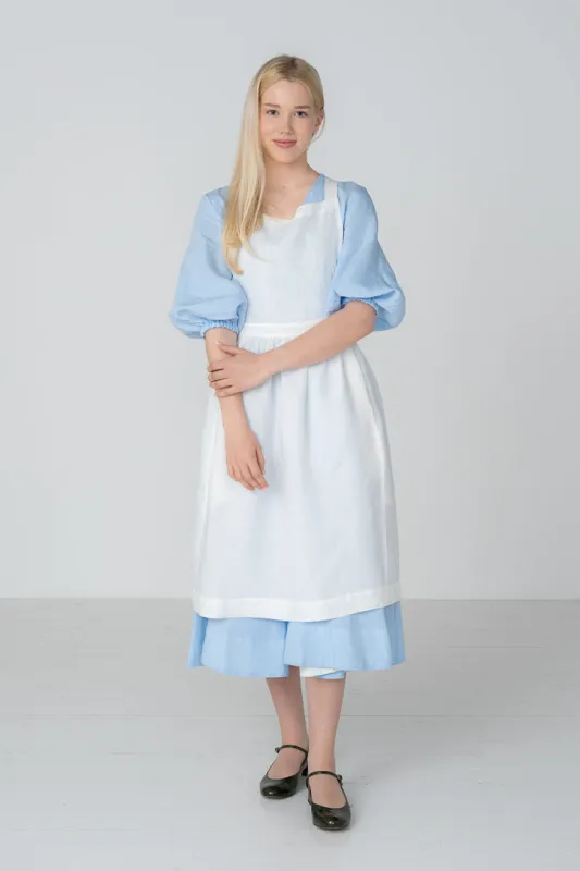 Pinafore – Cross-Back Linen Apron made by Son de Flor