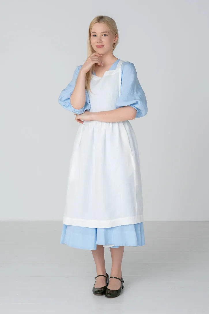 Pinafore – Cross-Back Linen Apron sold by Son de Flor product image thumbnail 5