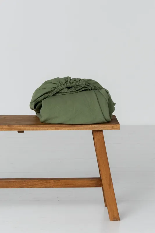 Linen Fitted Sheet made by Son de Flor