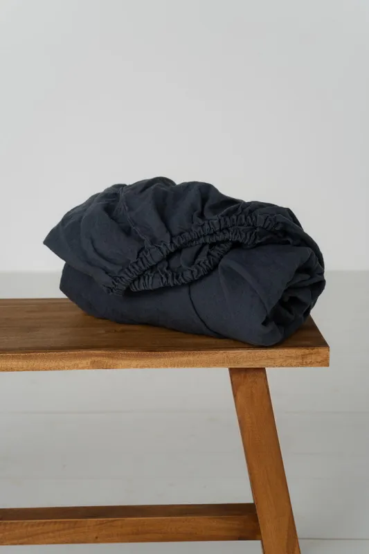 Linen Fitted Sheet made by Son de Flor