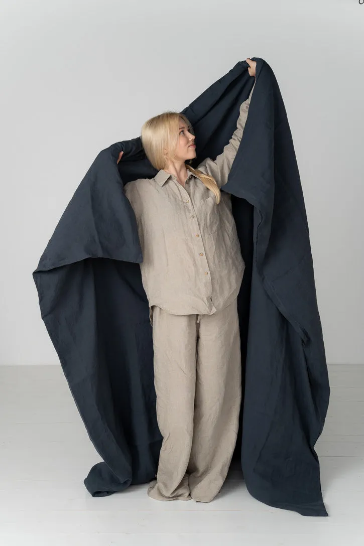 Linen Duvet Cover sold by Son de Flor product image thumbnail 5