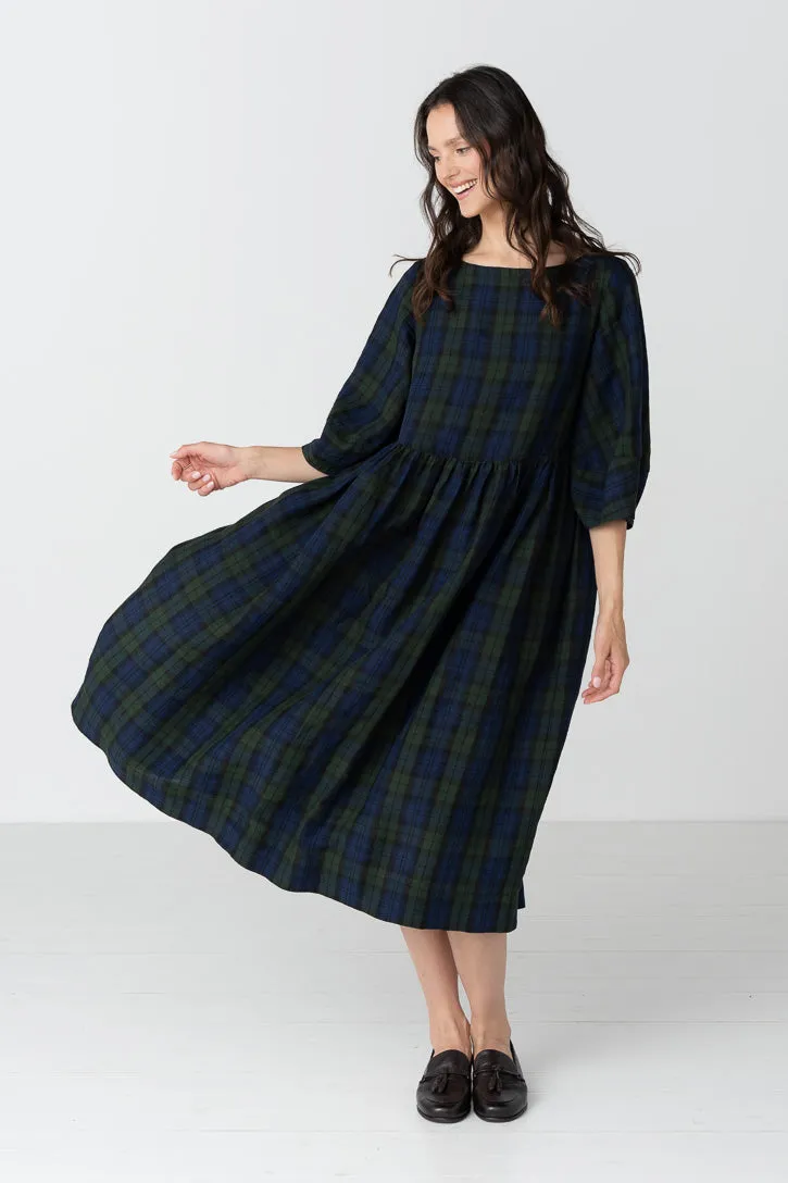 Gaia – Linen Smock Dress sold by Son de Flor product image thumbnail 5