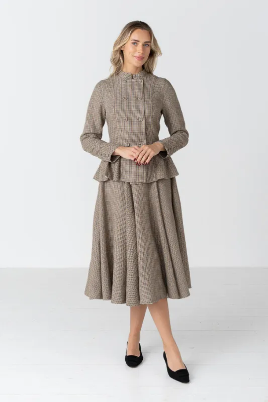 Moor – Tailored Linen Jacket with Mandarin Collar made by Son de Flor