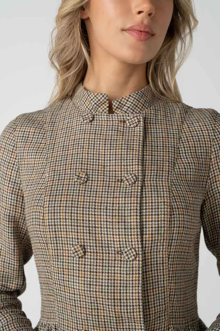 Moor – Tailored Linen Jacket with Mandarin Collar sold by Son de Flor product image thumbnail 4
