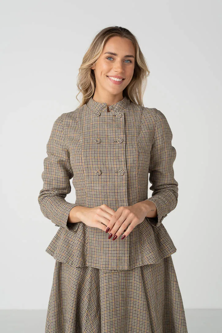 Moor – Tailored Linen Jacket with Mandarin Collar sold by Son de Flor product image thumbnail 2