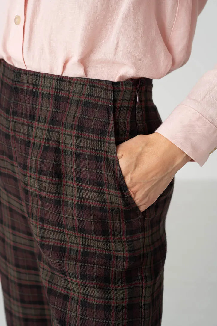 Edith – Straight Leg Linen Maxi Trousers sold by Son de Flor product image thumbnail 4