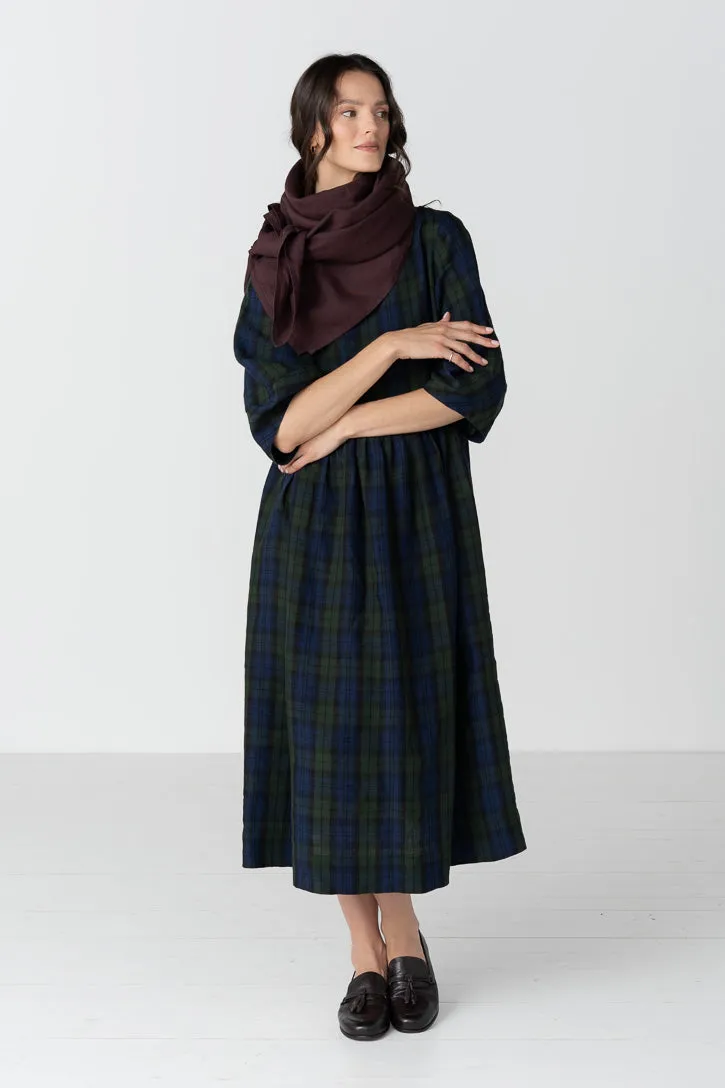 Palisandra – Linen Square Scarf sold by Son de Flor product image thumbnail 3