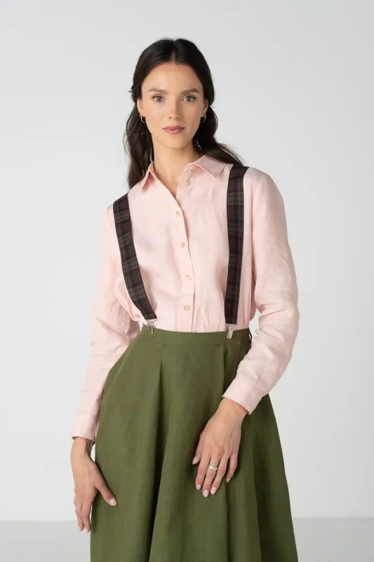 Suspenders – Adjustable Linen Straps made by Son de Flor