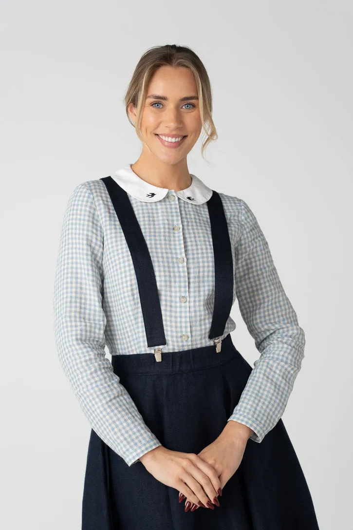 Suspenders – Adjustable Twill Linen Straps sold by Son de Flor