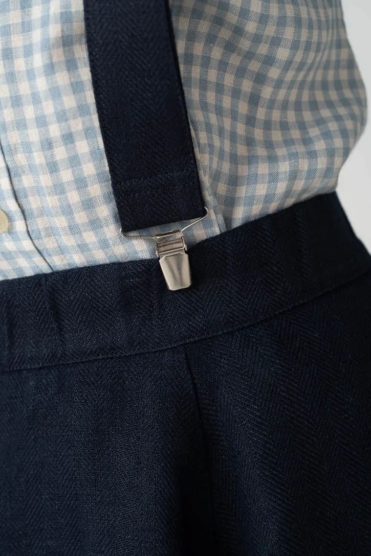 Suspenders – Adjustable Twill Linen Straps sold by Son de Flor product image thumbnail 3