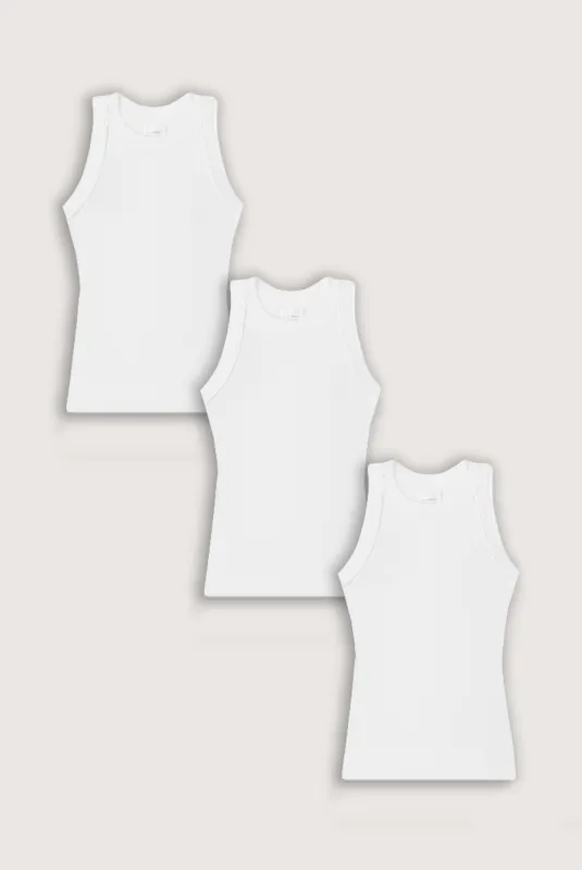 TURNER TANK BUNDLE - CLASSIC WHITE sold by We Are Sundays