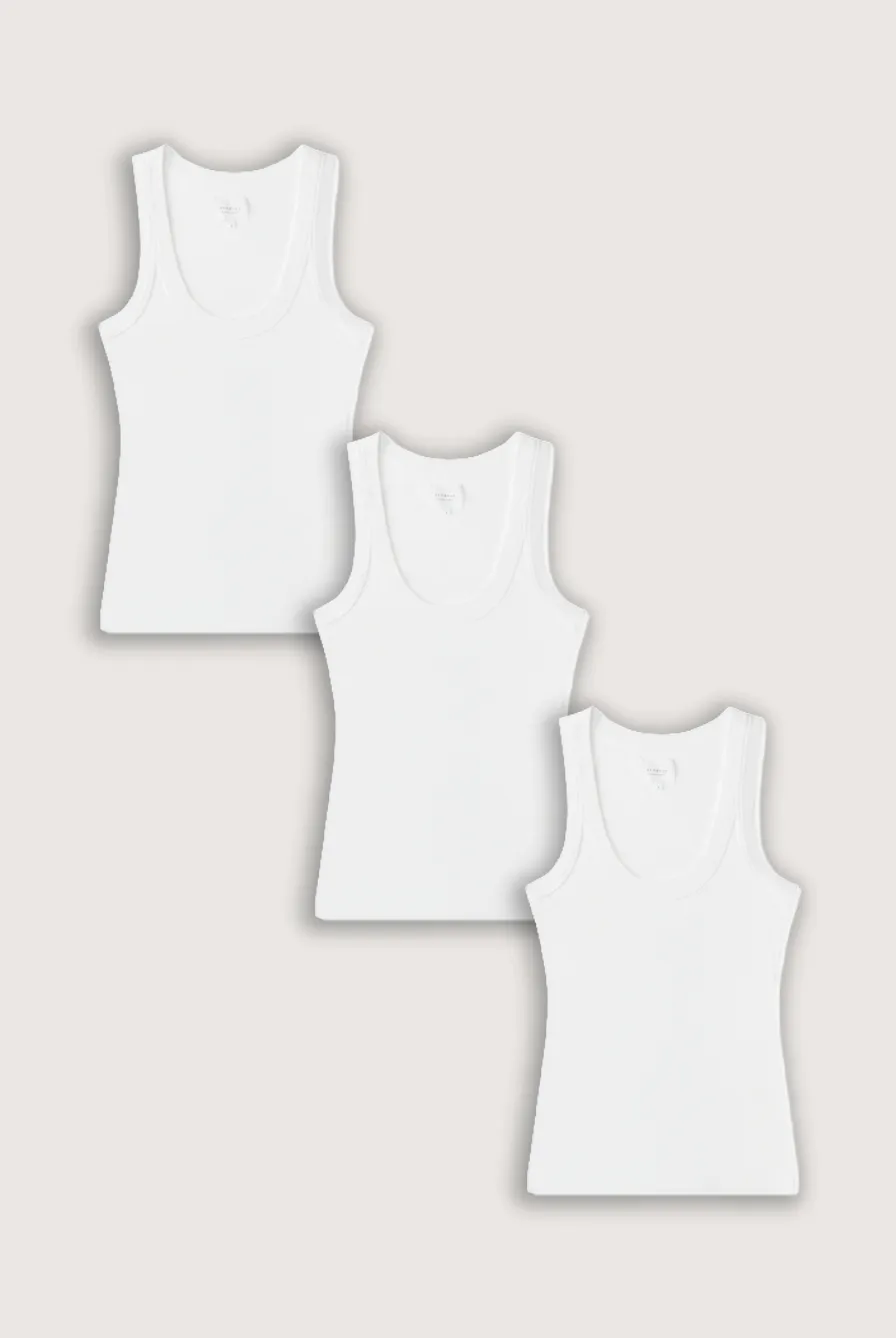 DANNY TANK BUNDLE - CLASSIC WHITE sold by We Are Sundays
