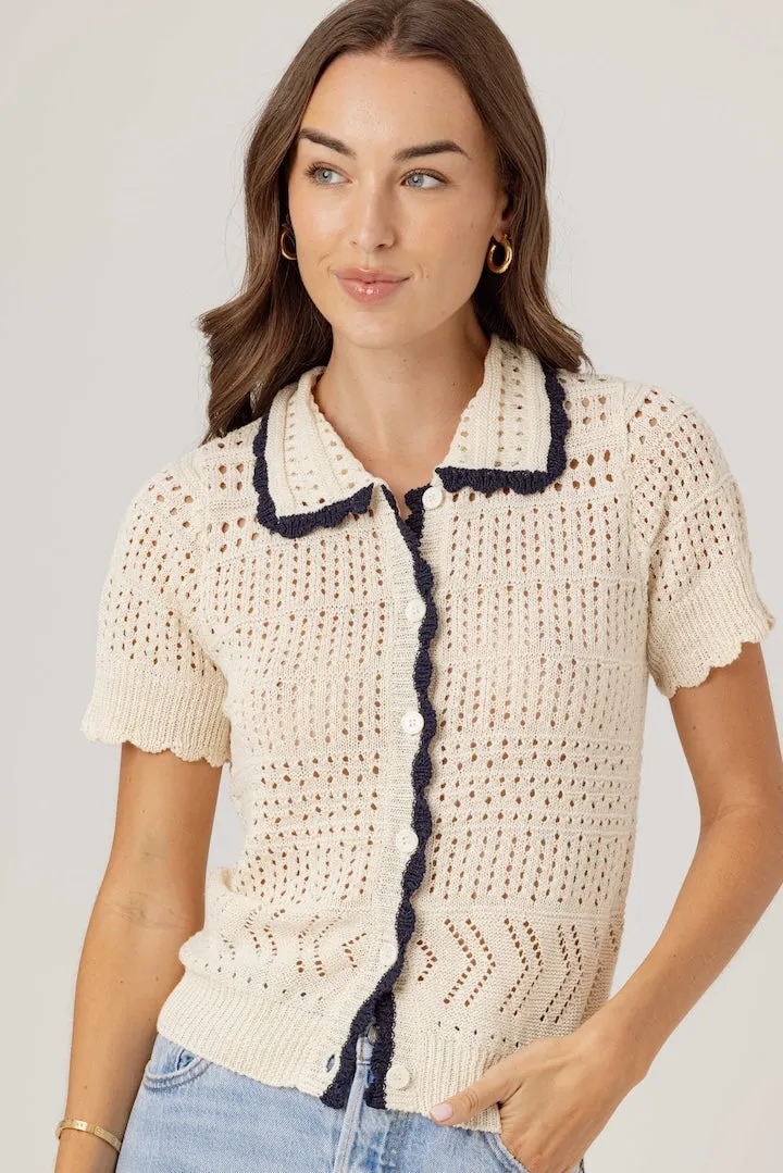 AGNES SWEATER POLO sold by We Are Sundays